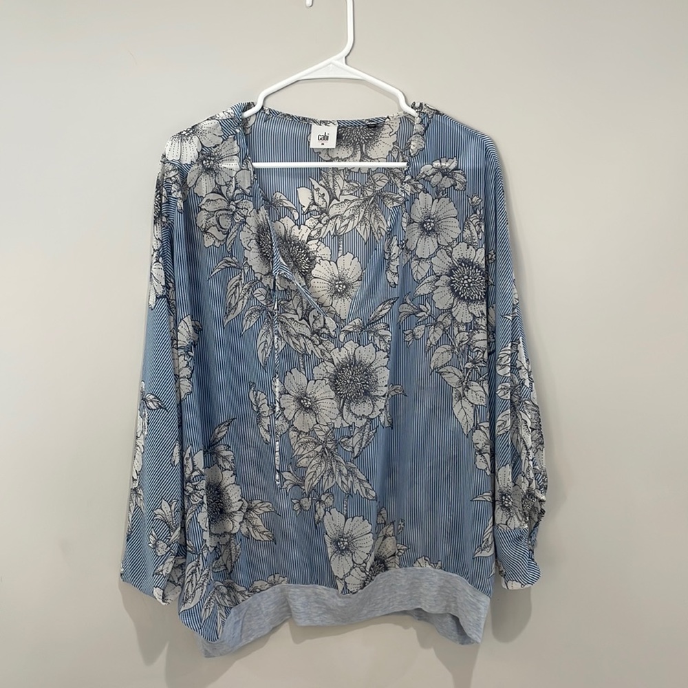 Cabi: sunflower sheer blouse
